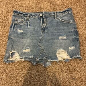 Jean skirt